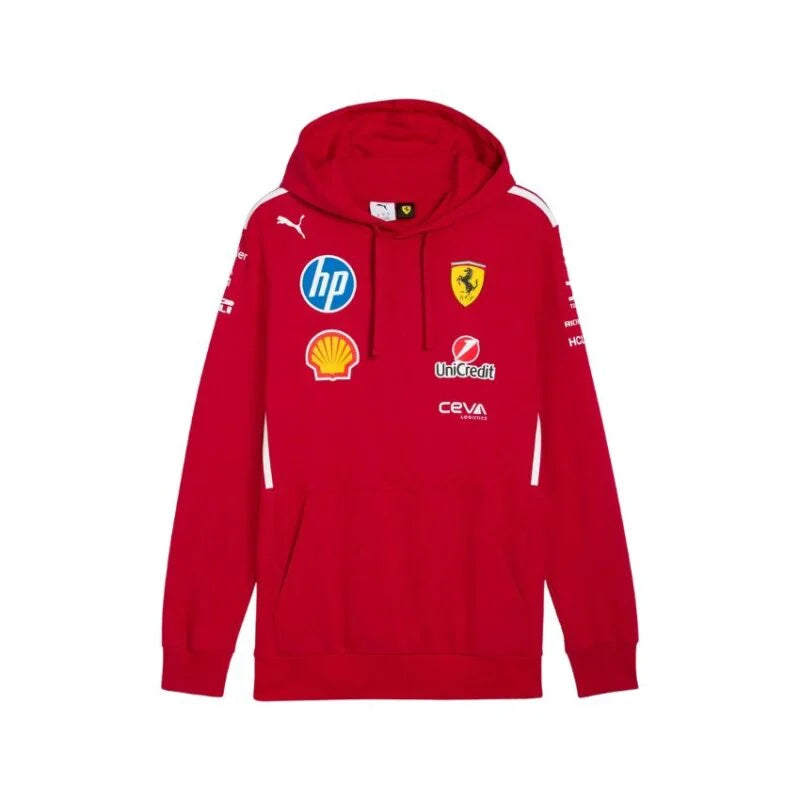 Scuderia Ferrari 2025 Team Hoodie 3XL