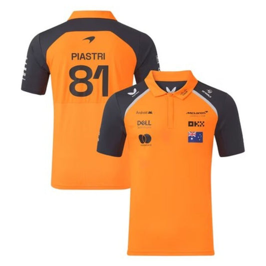 McLaren 2025 Oscar Piastri Team Polo Autumn 3XL