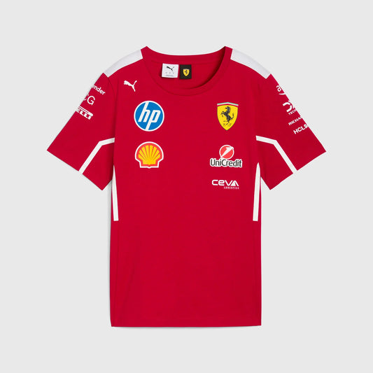 Scuderia Ferrari F1 PUMA T-shirt Team 2025