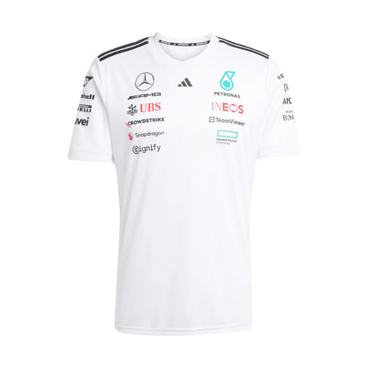 Mercedes AMG Petronas 2025 T-Shirt Blanc 3XL