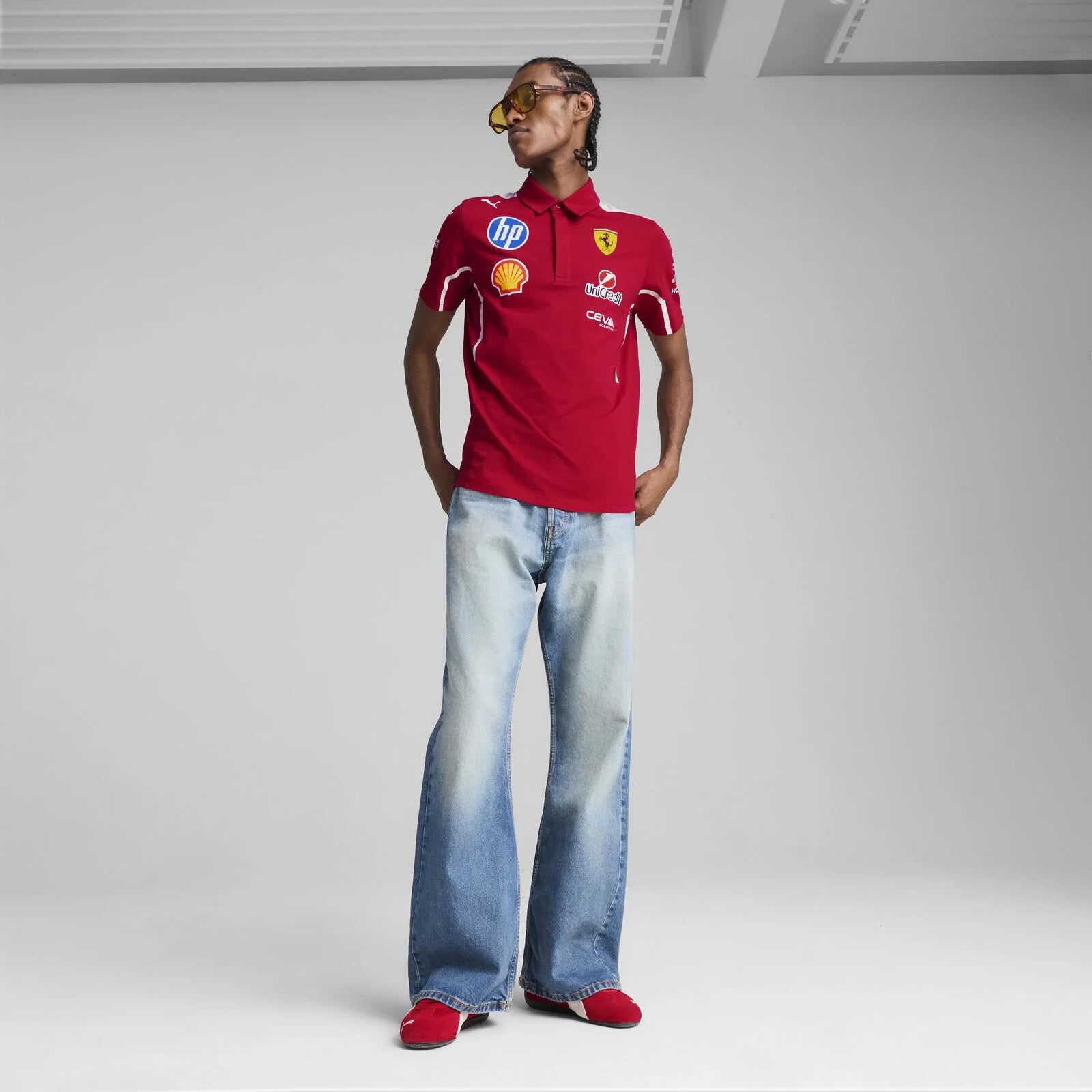 Scuderia Ferrari F1 PUMA Polo Team 2025