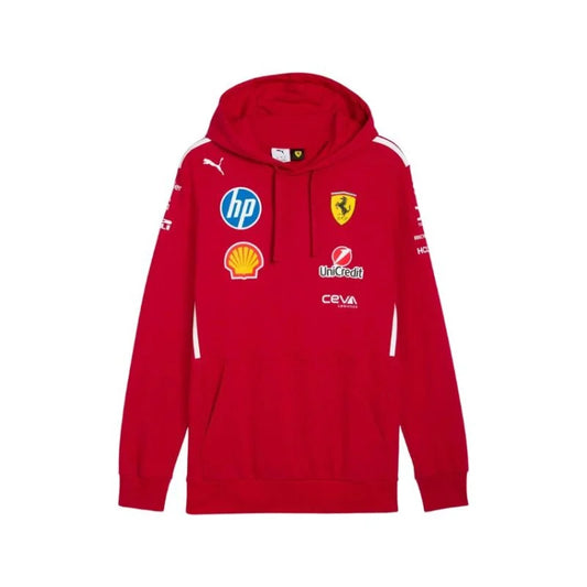 Scuderia Ferrari 2025 Team Hoodie 3XL